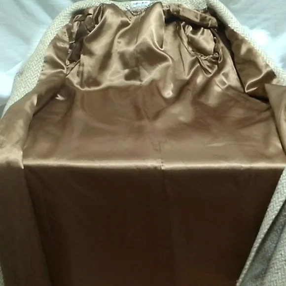 FLASH SALE! Stunning Ashley Scott Wool Long Coat Size In Description Made USA … - Picture 13 of 13